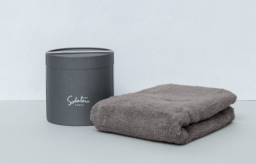 【Sodateru Towel】-feel line- Towel & Flower Arrangement Set $50