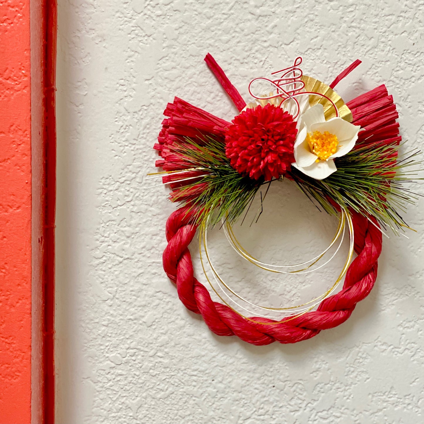 Raffia red -ラフィア 赤